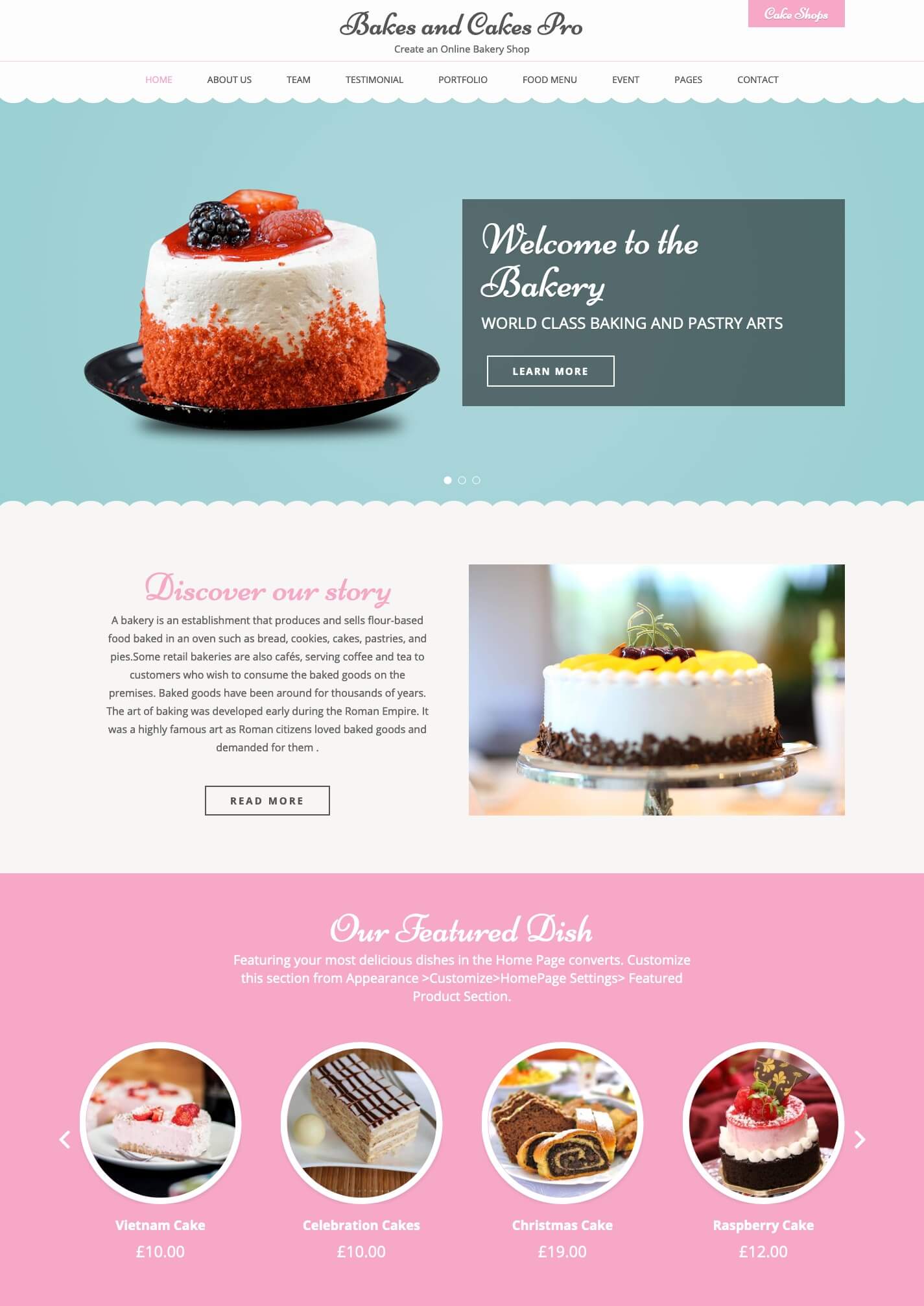 cake software for home bakers